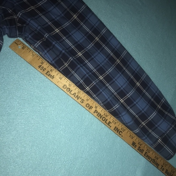 L.L. BEAN fleece lined button up long sleeve flannel cozy shacket NEW size S - Picture 10 of 12